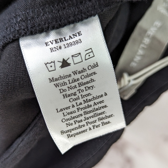 Everlane The Dream Pant Size Black Women High Rise Crop Pull On Ponte NEW - Picture 13 of 15